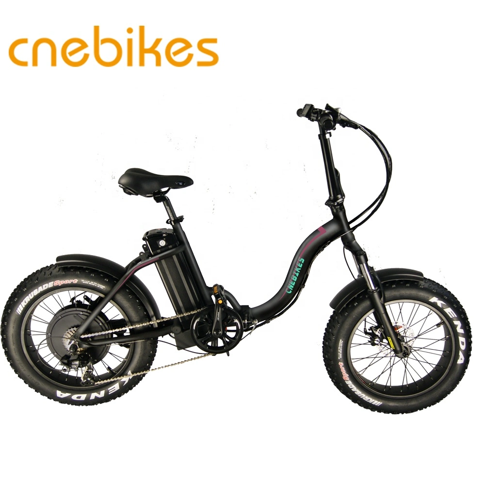 Hot Sale 36 V 350 W 20 Inch Fat Tire Folding Cruiser E-Bike