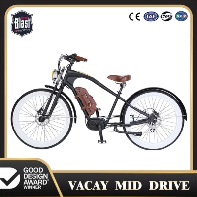 Vélo électrique Vintage MID-Drive Vacay Ebike Beach Cruiser