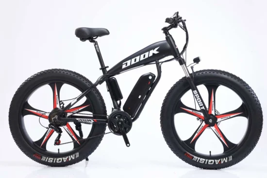 5% de réduction 500W 750W 1000W 26 pouces Shimano 7 vitesses vtt gros pneu VTT électrique Snow Cruiser E Bike